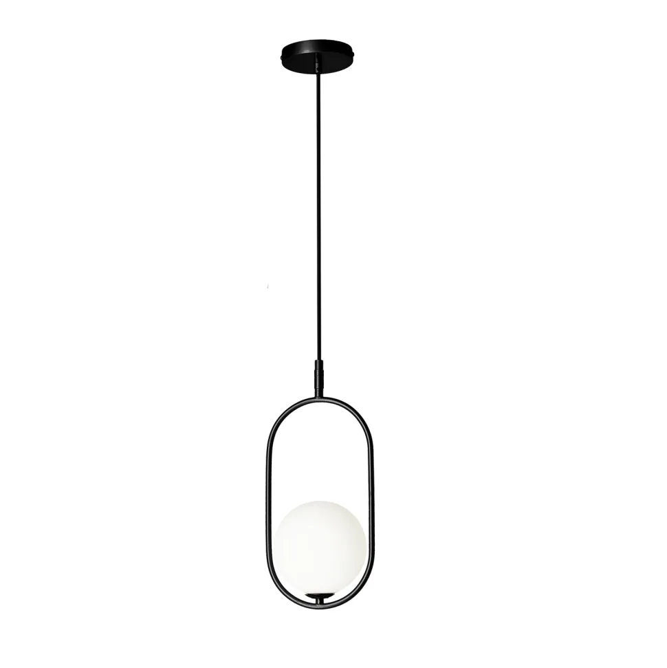 Lampa wisząca Cordel 1x28W G9 czarny