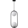 Lampa wisząca COSTA DUO czarna 50 cm