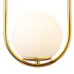 Lampa wisząca COSTA SOLO złota 40 cm