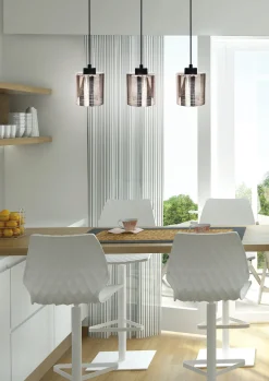 Lampa wisząca Cox 3x60W E27 chrom