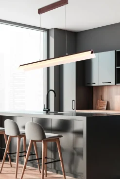 Lampa wisząca Curacoa 100x16 33W LED  brązowy 4000K