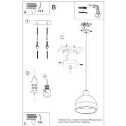 Lampa wisząca DAMASO