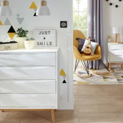 Lampa wisząca Desy biała