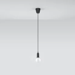 Lampa wisząca DIEGO 1 czarna