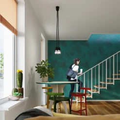 Lampa wisząca DIEGO 1 czarna