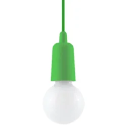 Lampa wisząca DIEGO 1 zielony