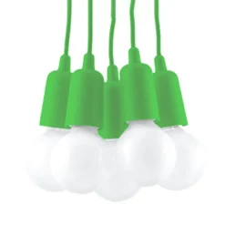 Lampa wisząca DIEGO 5 zielony