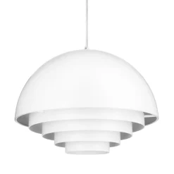 Lampa wisząca DIVERSO biała matowa 40 cm
