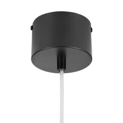 Lampa wisząca DIVERSO czarna matowa 35  cm