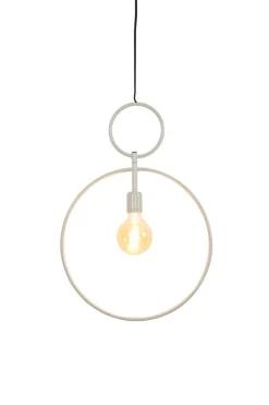 Lampa wisząca Dorina matt white