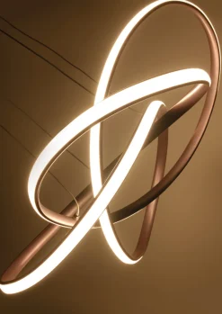 Lampa wisząca Douglas 58 40W LED brązowy  4000K