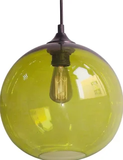 Lampa wisząca EDISON 25 1x60W E27  zielony