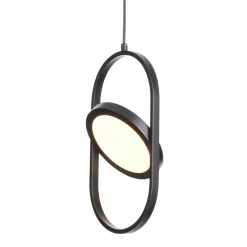 Lampa wisząca ELIPSE MINI LED czarna 32  cm