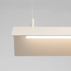 Lampa wisząca ELVA beżowa LED 4000K