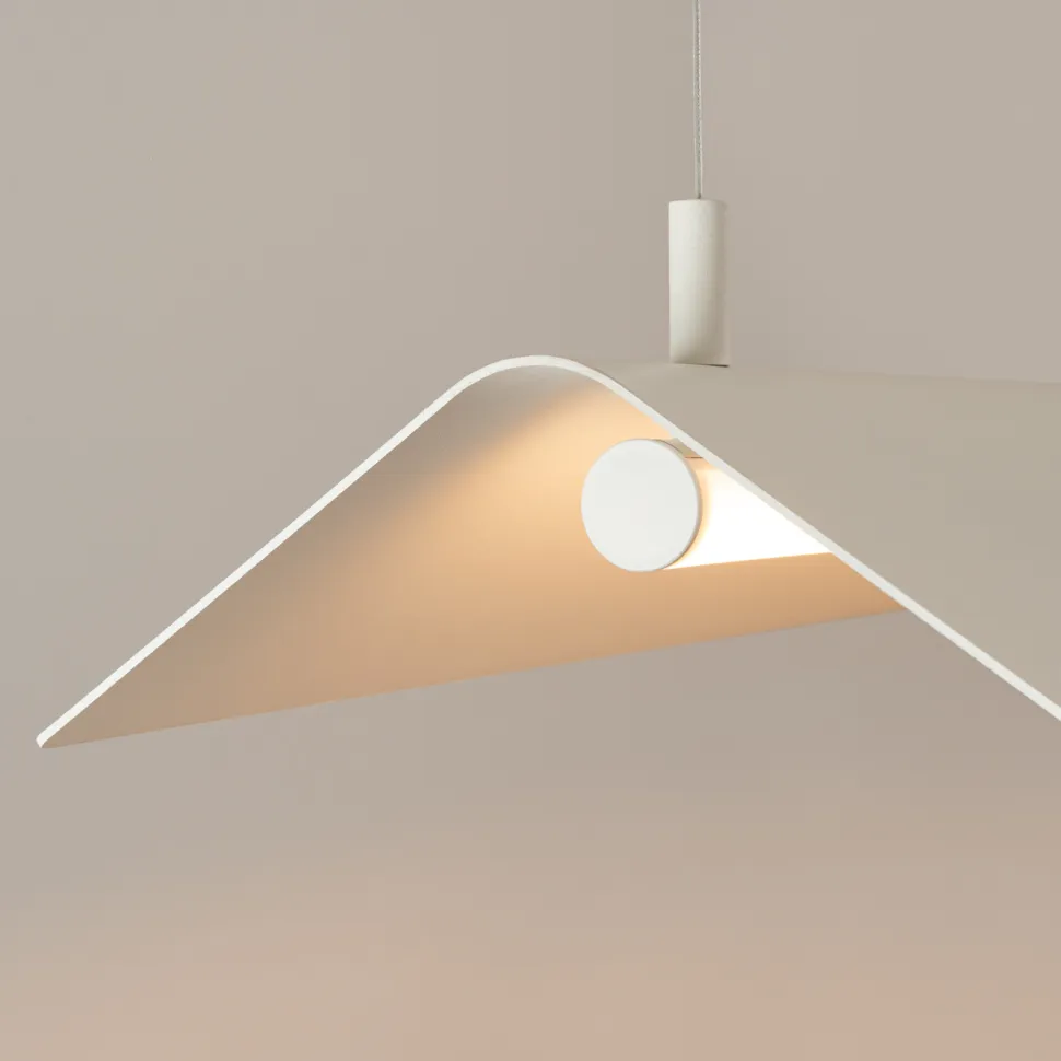 Lampa wisząca ELVA beżowa LED 3000K