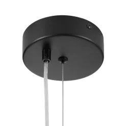 Lampa wisząca ENIGMA LED czarno złota 40  cm