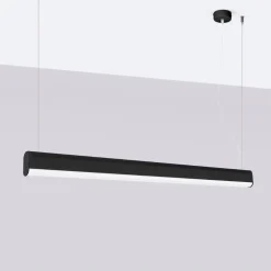 Lampa wisząca FARGE czarna LED 4000K