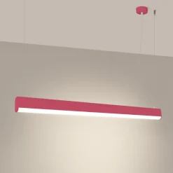 Lampa wisząca FARGE różowa LED 3000K
