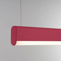 Lampa wisząca FARGE różowa LED 4000K