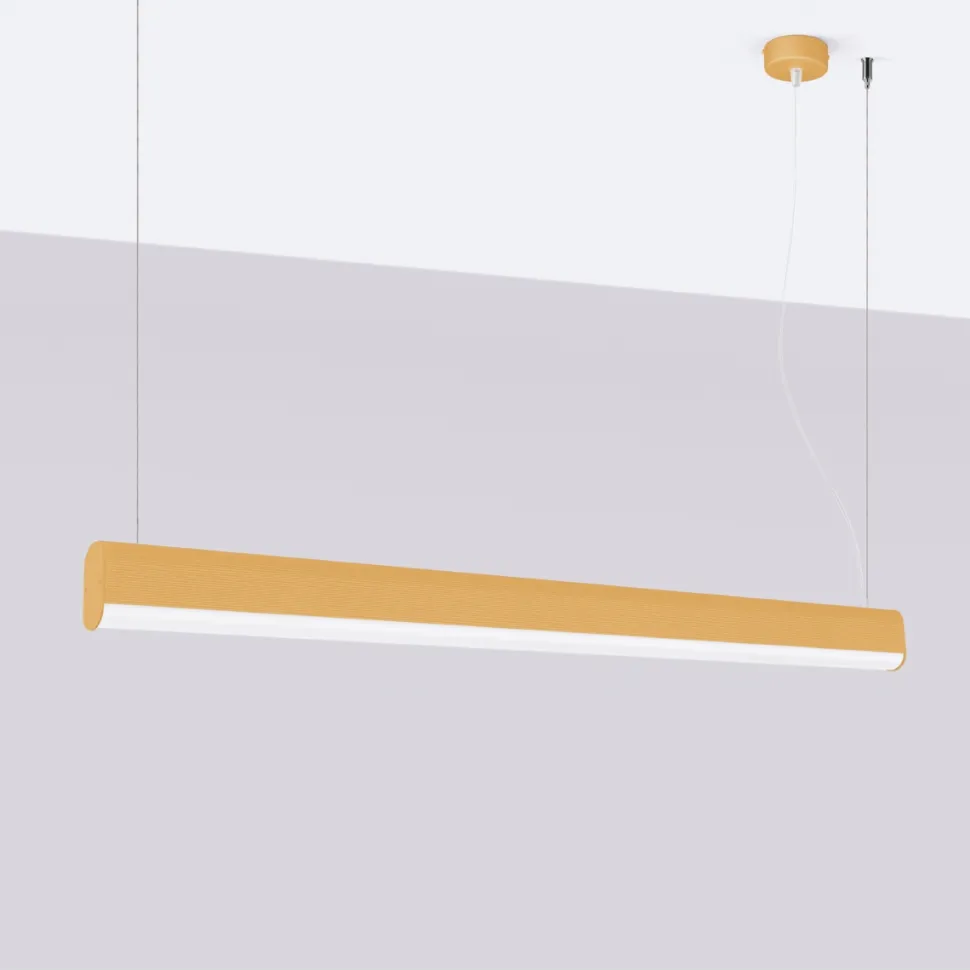 Lampa wisząca FARGE złota LED 3000K