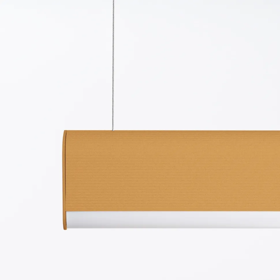 Lampa wisząca FARGE złota LED 3000K