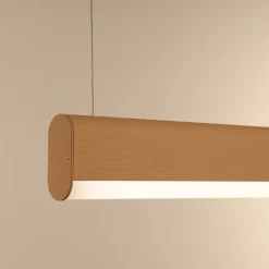 Lampa wisząca FARGE złota LED 3000K