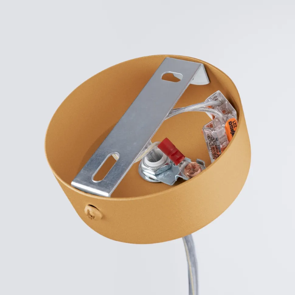 Lampa wisząca FARGE złota LED 3000K