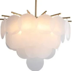 Lampa wisząca FIORE biała 60 cm