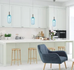 Lampa Wisząca Fiuggi Niebieski