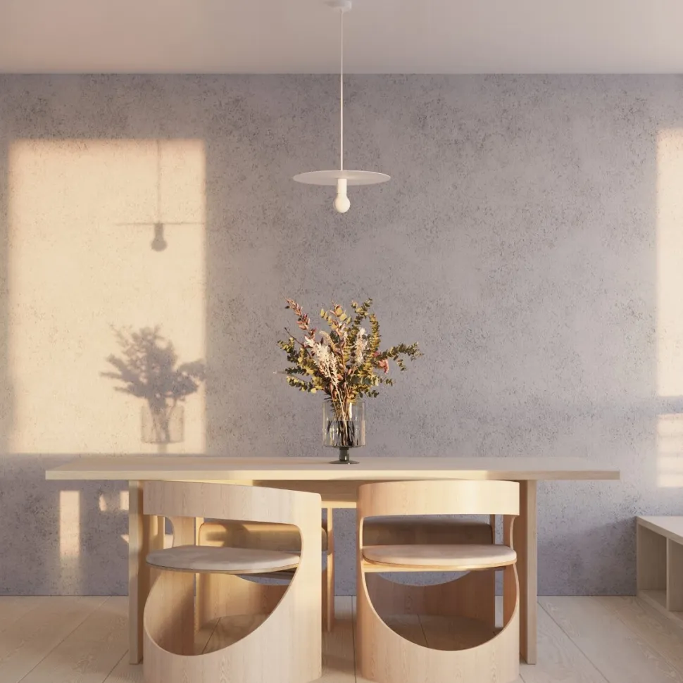 Lampa wisząca FLAVIO biała