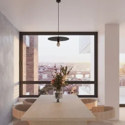 Lampa wisząca FLAVIO czarna