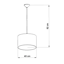 Lampa wisząca FOOTBALL C 40