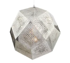Lampa wisząca FUTURI STAR srebrna 32 cm