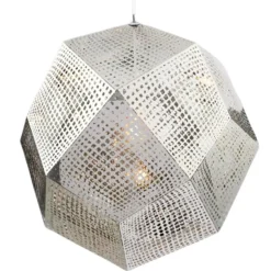 Lampa wisząca FUTURI STAR srebrna 48 cm