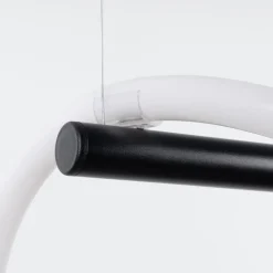 Lampa wisząca GALAKSE 84 czarna LED 2700-6500K