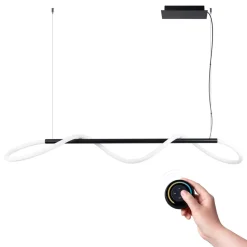 Lampa wisząca GALAKSE 148 czarna LED  2700-6500K