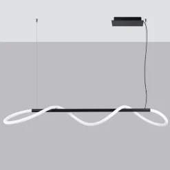 Lampa wisząca GALAKSE 148 czarna LED  2700-6500K