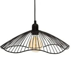 Lampa wisząca Galt czarna