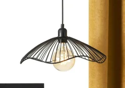 Lampa wisząca Galt czarna