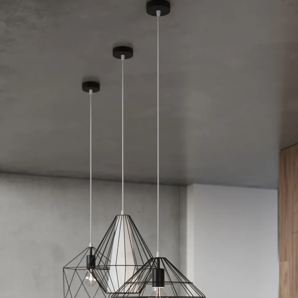 Lampa wisząca GASPARE czarna