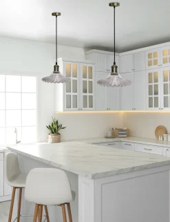 Lampa Wisząca Geneva Przezroczyste Szkło