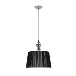 Lampa wisząca Gillenia 1x60W E27 czarny