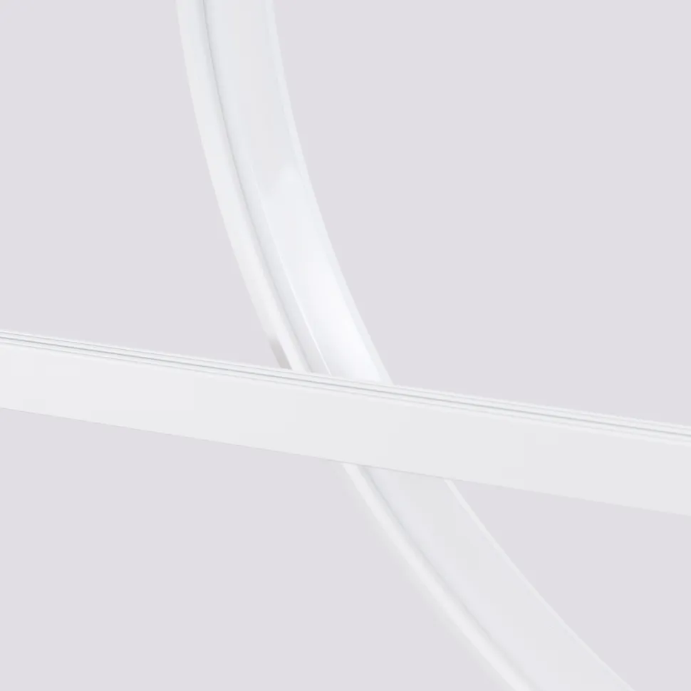 Lampa wisząca GLAD biała LED 4000K