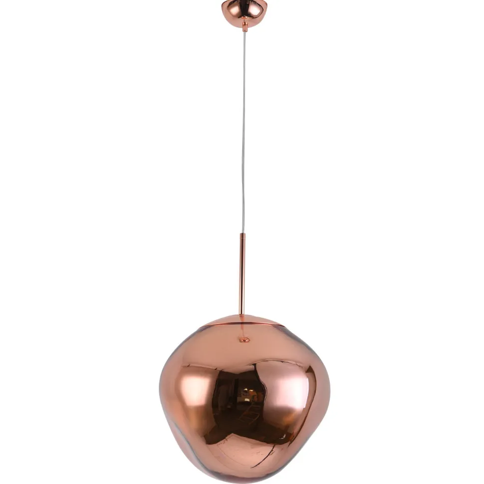 Lampa wisząca GLAM L 38 cm miedziana