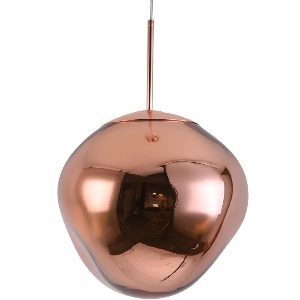 Lampa wisząca GLAM L 38 cm miedziana