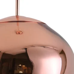 Lampa wisząca GLAM L 38 cm miedziana