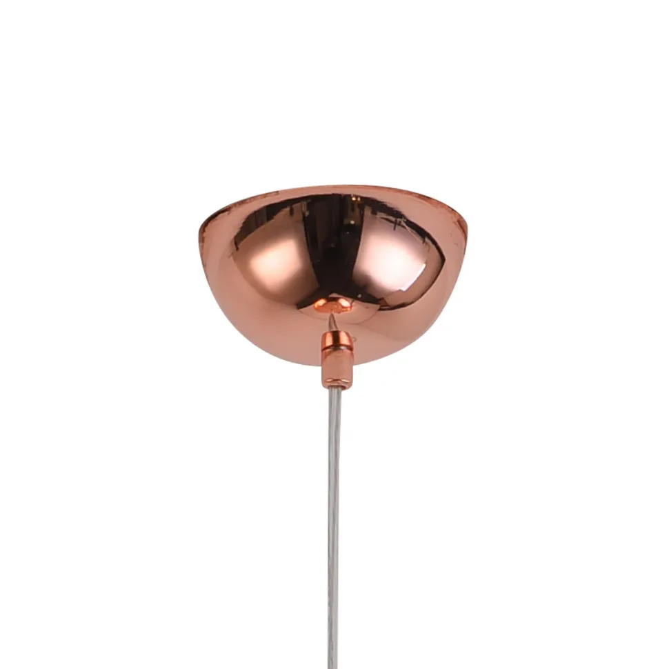 Lampa wisząca GLAM L 38 cm miedziana