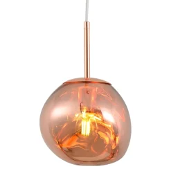 Lampa wisząca GLAM S 18 cm miedziana