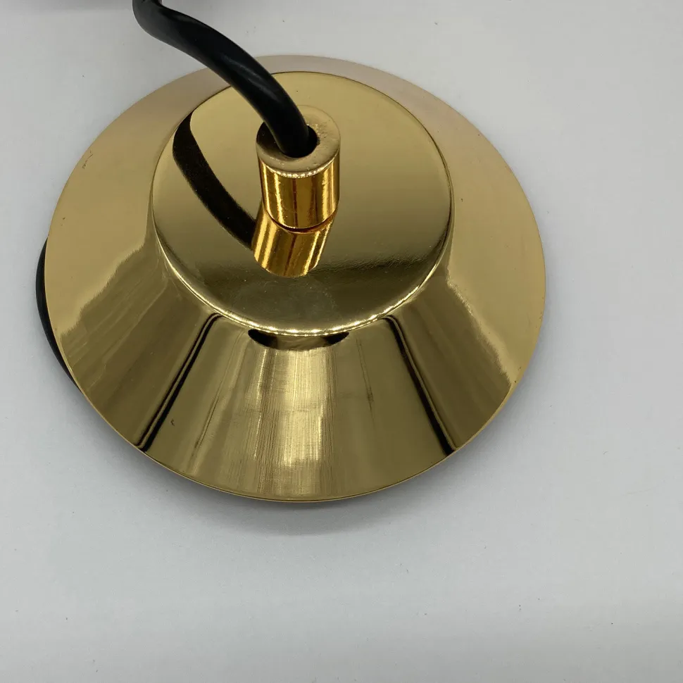Lampa wisząca GOLDEN PIPE-1 czarno złota5 cm