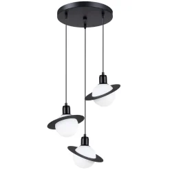 Lampa wisząca HYPERION 3P czarny